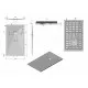 Купить Душевой поддон из искусственного камня Vincea 150x90 VST-4SR9015W+Vsph-D132 Белый матовый в магазине сантехники Santeh-Crystal.ru