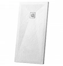 Душевой поддон из искусственного камня Vincea 160x90 VST-4SR9016W+Vsph-D132 Белый матовый