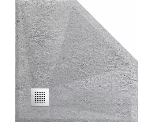 Заказать Душевой поддон из искусственного камня Vincea 100х100 VST-4SP1010G Серый в магазине сантехники Santeh-Crystal.ru