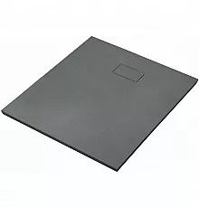 Душевой поддон из стеклопластика WasserKRAFT Elbe 90x90 74T03 Черный матовый