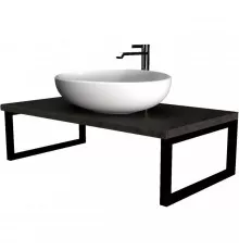 Столешница под раковину 1MarKa Grunge Loft 100 У85838 подвесная Бетон темно-серый