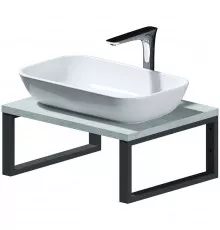 Столешница под раковину 1MarKa Grunge Loft 60 Ц0000001586 Бетон светлый