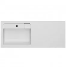 Раковина AM.PM X-Joy 120 L M85AWPL1201WG на стиральную машину Белая