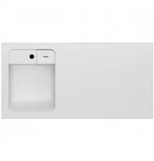 Раковина AM.PM X-Joy 100 L M85AWPL1001WG на стиральную машину Белая