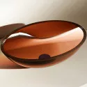 Раковина-чаша Abber Kristall 50 AT2802Opal Коричневая