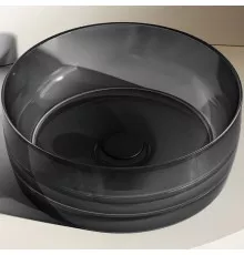 Раковина-чаша Abber Kristall 40 AT2804Onyx Черная