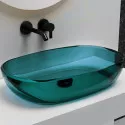 Раковина-чаша Abber Kristall 60 AT2805Aquamarin Бирюзовая