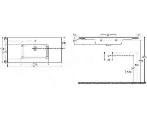 Купить Раковина Allen Brau Fantasy 102 4.11014.20 Белая в магазине сантехники Santeh-Crystal.ru
