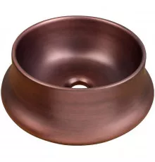 Раковина накладная Bronze de Luxe Терракота 36 1347MB Медь