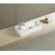 Приобрести Раковина CeramaLux 36 9272R Белая в магазине сантехники Santeh-Crystal.ru