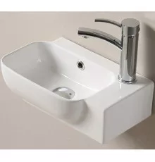 Раковина CeramaLux 40 78580L Белая глянцевая