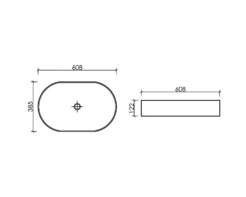 Раковина-чаша Ceramicanova Element 61 CN6048MC Капучино матовая