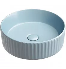 Раковина-чаша Ceramicanova Element 36 CN6057ML Голубая матовая