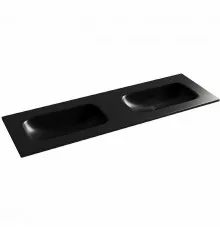 Раковина Ceramicanova Grace 140 CN7022MBwx двойная Черная матовая