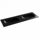 Раковина Ceramicanova Grace 140 CN7022MBwx двойная Черная матовая