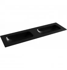 Раковина Ceramicanova Grace 160 CN7023MBwx двойная Черная матовая