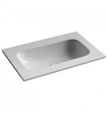 Раковина встраиваемая сверху Ceramicanova Grace 70 CN7031wx цвет Белый