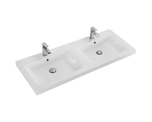 Заказать Раковина Cezares Eco 120 CZR-1200/480-2-LV-MR-ECO двойная Белая в магазине сантехники Santeh-Crystal.ru