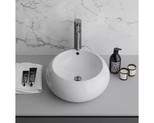 Заказать Раковина-чаша Grossman 42 GR-3010 Белая в магазине сантехники Santeh-Crystal.ru