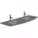 Раковина Jacob Delafon Nona 140 EB1887RU-DE4 двойная Серая матовая Раковина Jacob Delafon Nona 140 EB1887RU-DE4 двойная Серая матовая