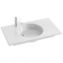 Раковина Jacob Delafon Odeon Rive Gauche 90 EXAV112-Z-00 Белая