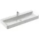 Купить Раковина Jacob Delafon Vox 120 EVA112-00 Белая в магазине сантехники Santeh-Crystal.ru