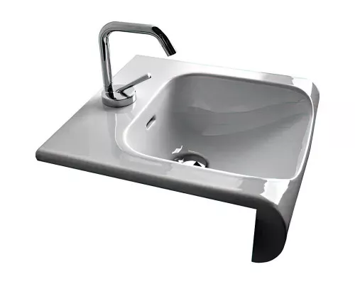 Заказать Раковина Kerasan Inka Project 40 341201x1 Белая в магазине сантехники Santeh-Crystal.ru