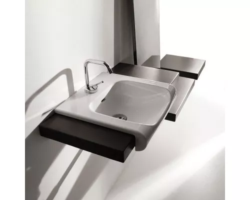 Заказать Раковина Kerasan Inka Project 40 341201x1 Белая в магазине сантехники Santeh-Crystal.ru