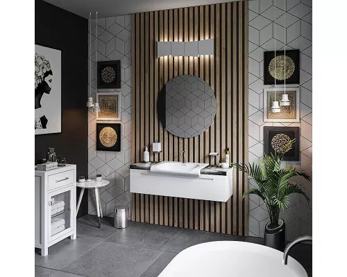 Заказать Раковина Kerasan Inka Project 40 341201x1 Белая в магазине сантехники Santeh-Crystal.ru