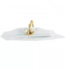 Столешница под раковину Migliore Amelia 80 28419 Bianco Cristallino