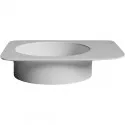 Раковина 54x44,7 см Salini S-Stone Ninfea 02 110521M Раковина 54x44,7 см Salini S-Stone Ninfea 02 110521M