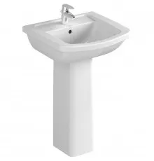 Раковина с пьедесталом Vitra Form 300 55 9602B003-7650 Белая