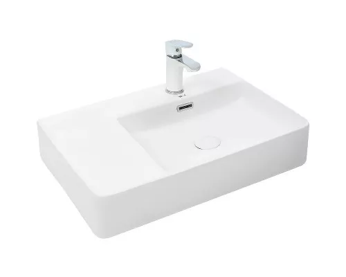 Купить Раковина WeltWasser Elbach 2223 R 60 10000004572 Белый глянец в магазине сантехники Santeh-Crystal.ru