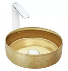 Раковина-чаша WeltWasser Elbach 3134 LSG 35 10000004539 Золотистая