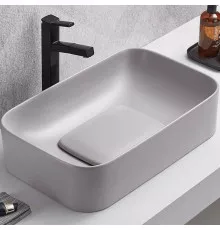 Раковина-чаша WeltWasser Elbach 78575-60 MT-GR 60 10000008702 Серая матовая