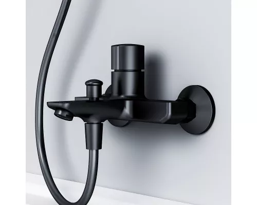 Заказать Смеситель для ванны AM.PM X-Joy F85A10522 Черный матовый в магазине сантехники Santeh-Crystal.ru