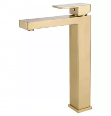 Смеситель для раковины Abber Daheim AF8211G Золото матовое