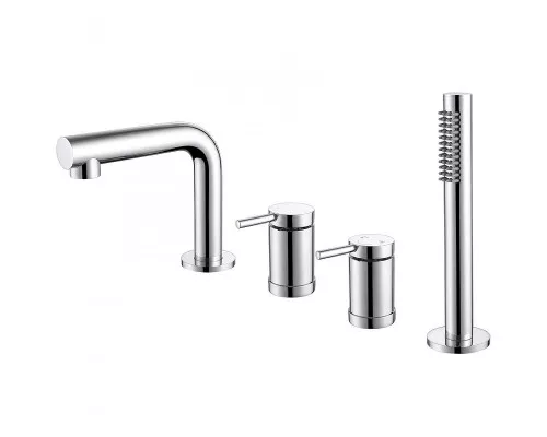 Заказать Смеситель на борт ванны Abber Emotion AF8813 Хром в магазине сантехники Santeh-Crystal.ru