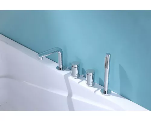 Заказать Смеситель на борт ванны Abber Emotion AF8813 Хром в магазине сантехники Santeh-Crystal.ru