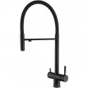 Смеситель для кухни Abber Wasser Kreis AF81141B Черный матовый Смеситель для кухни Abber Wasser Kreis AF81141B Черный матовый