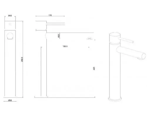 Заказать Смеситель для раковины Allen Brau Glority 5.51002-00 Хром в магазине сантехники Santeh-Crystal.ru