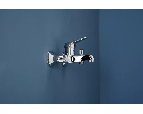 Купить Смеситель для ванны Aquanet Round Handle SD90701.02 Хром в магазине сантехники Santeh-Crystal.ru