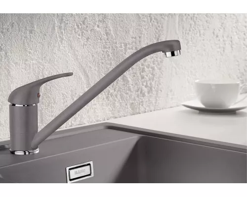 Купить Смеситель для кухни Blanco Daras 524181 Алюметаллик в магазине сантехники Santeh-Crystal.ru