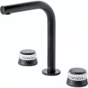 Смеситель для раковины Boheme Aura 152-B-A Черный матовый