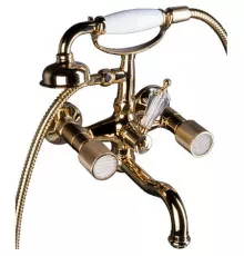 Смеситель для ванны Boheme Royal Cristal 293-Royal/CRST Золото