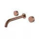 Смеситель для раковины Boheme Stick 152-2-BRB.1 цвет Брашированная бронза