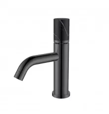 Смеситель для раковины Boheme Stick 121-SGM-MR-B цвет Оружейная сталь глянцевая