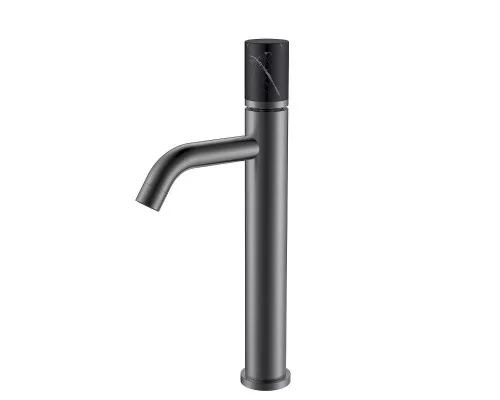 Смеситель для раковины Boheme Stick 122-GM-MR-B цвет Оружейная сталь