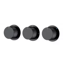 Смеситель для душа Boheme Stick 124-3-B.1 цвет Черный матовый