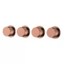 Смеситель для душа Boheme Stick 124-5-CB.1 цвет Медь брашированная